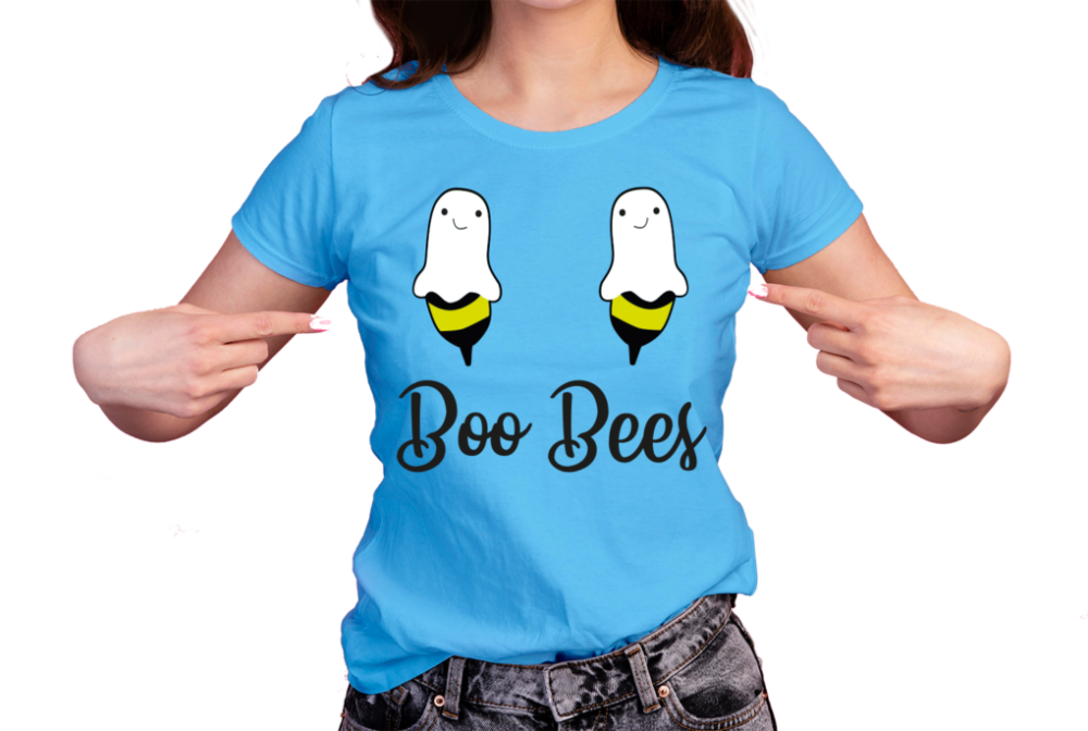 buu-bees-vector-abeja-halloween-dia-de-muertos-vector-PLAYERA5 Abejas Fantasma vector Boo Bees vector eps