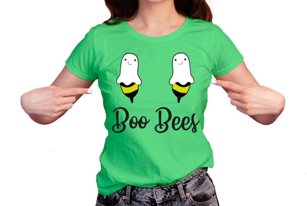 buu-bees-vector-abeja-halloween-dia-de-muertos-vector-PLAYERA6 Abejas Fantasma vector Boo Bees vector eps