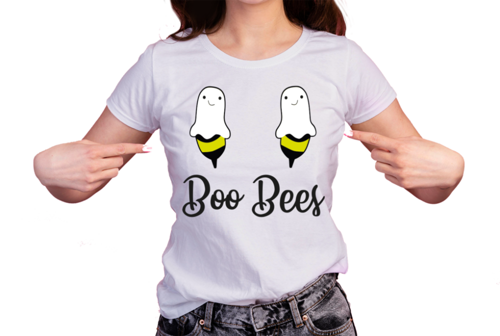 buu-bees-vector-abeja-halloween-dia-de-muertos-vector Abejas Fantasma vector Boo Bees vector eps