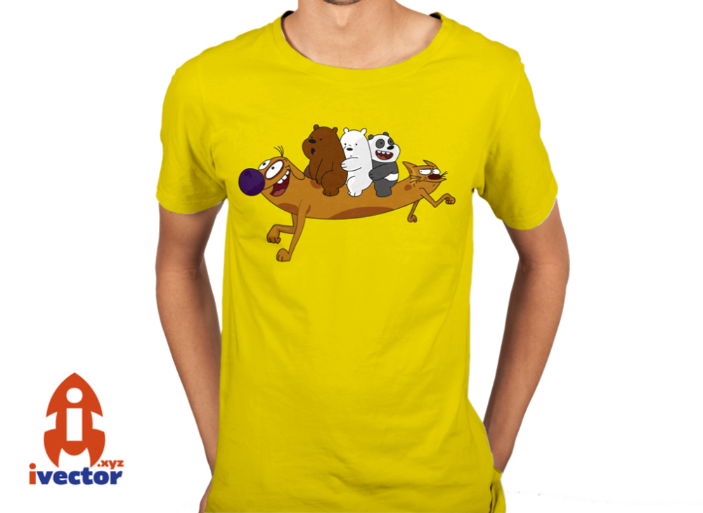 catdog-escandalosos-amarilla CatDog y Escandalosos Vector