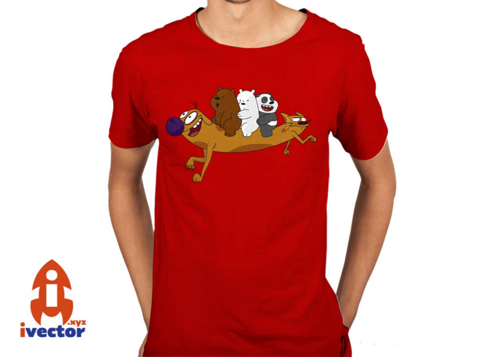 catdog-escandalosos-rojo CatDog y Escandalosos Vector