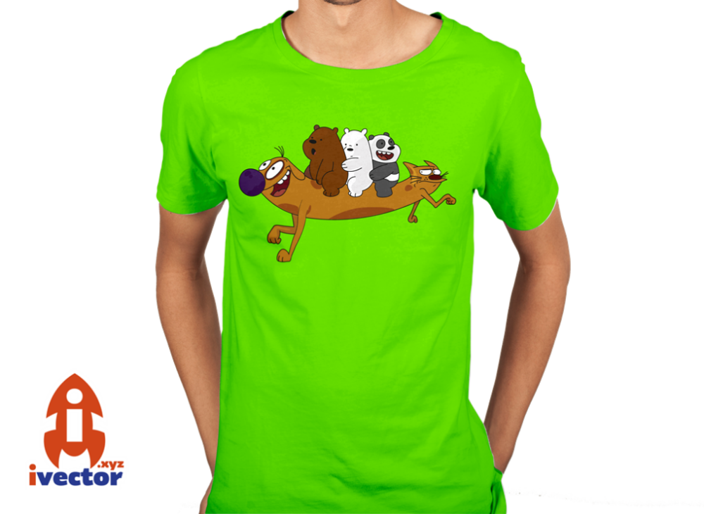 catdog-escandalosos-verde-limon CatDog y Escandalosos Vector