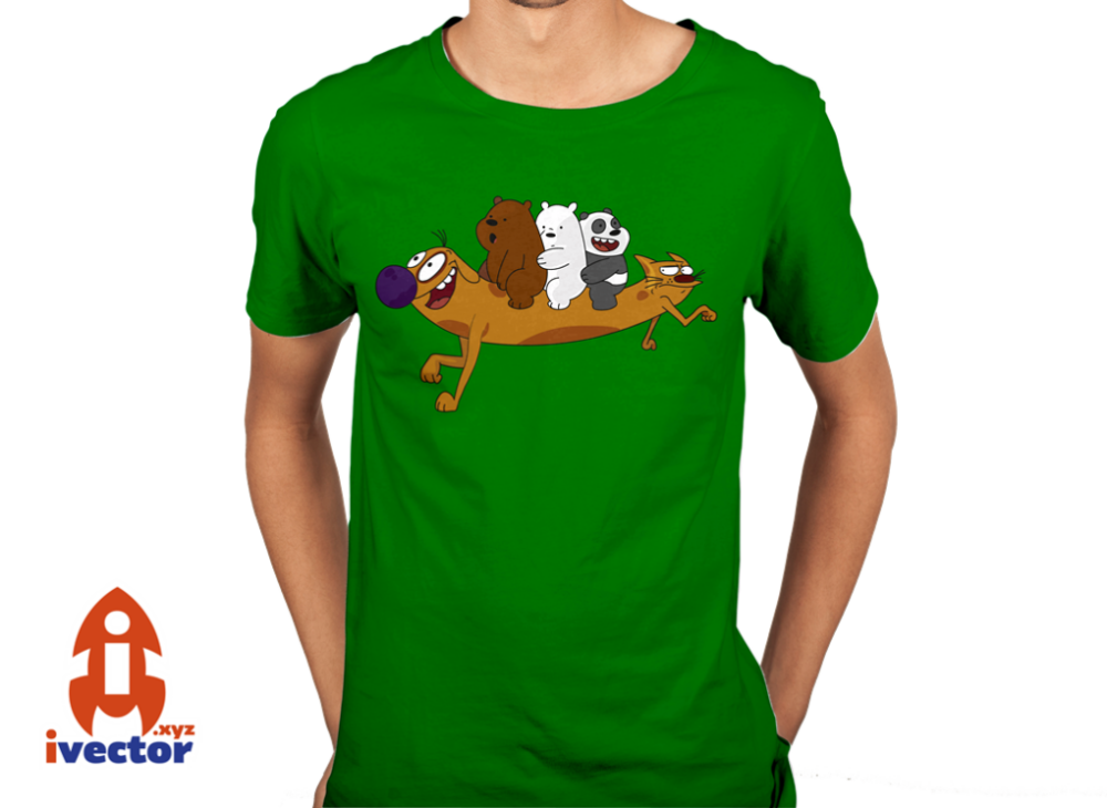 catdog-escandalosos-verde CatDog y Escandalosos Vector