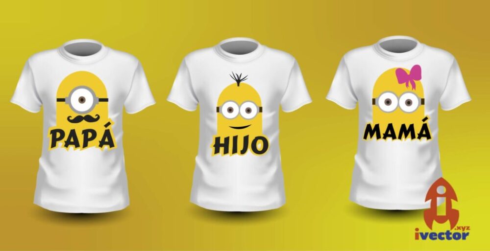 minion-01-scaled Vector Familia Minions Editable