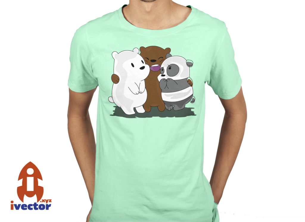 escandalosos-abrazo-playera-2-1024x748 Osos Escandalosos abrazo vector eps pdf