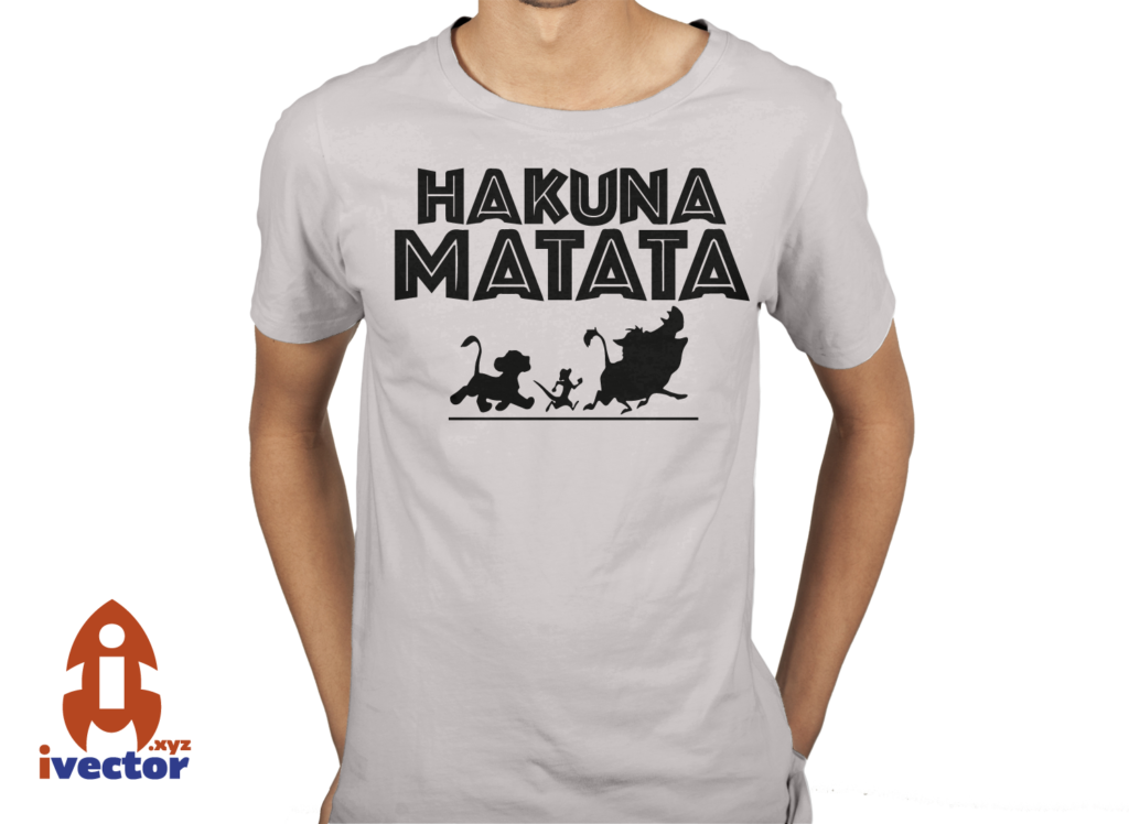 hakuna-matata-playera-3-1024x748 HAKUNA MATATA Vector Rey León