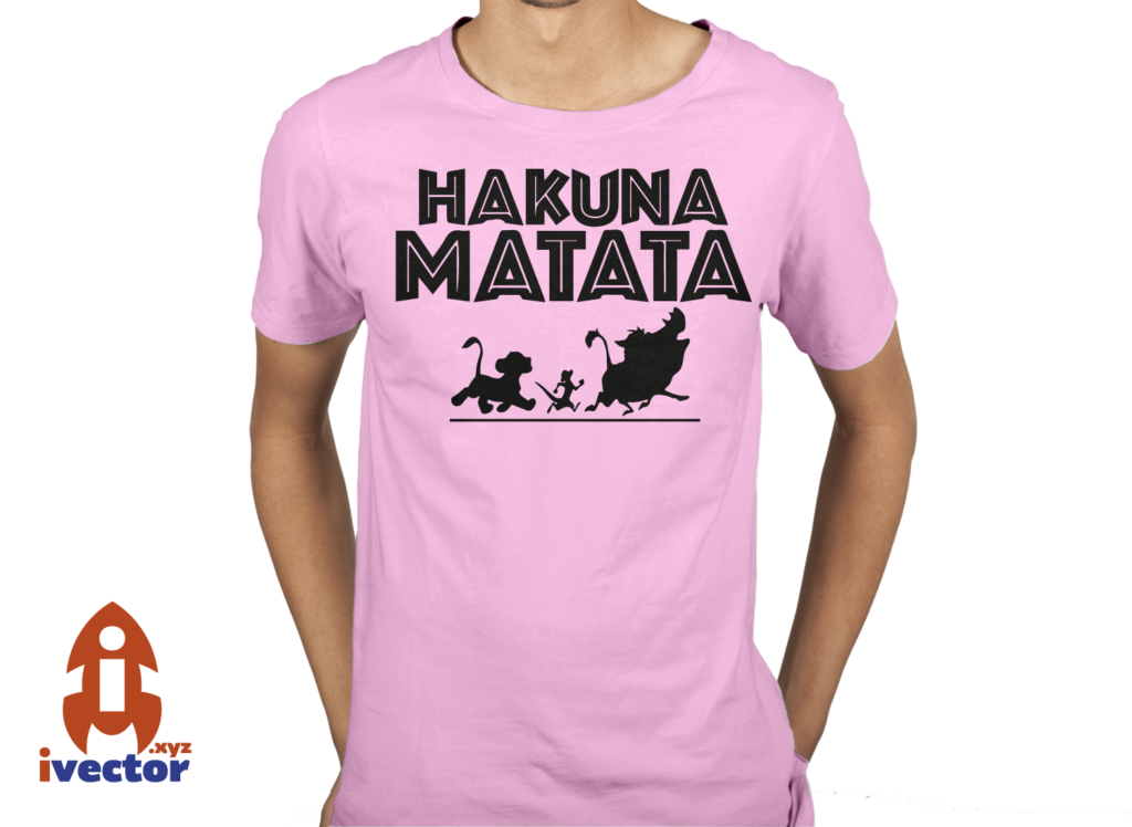 hakuna-matata-playera-4-1024x748 HAKUNA MATATA Vector Rey León