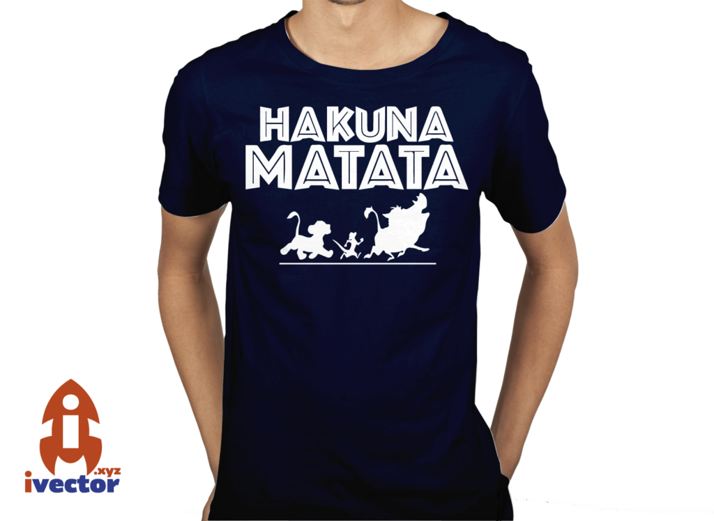 hakuna-matata-playera-7-1024x748 HAKUNA MATATA Vector Rey León