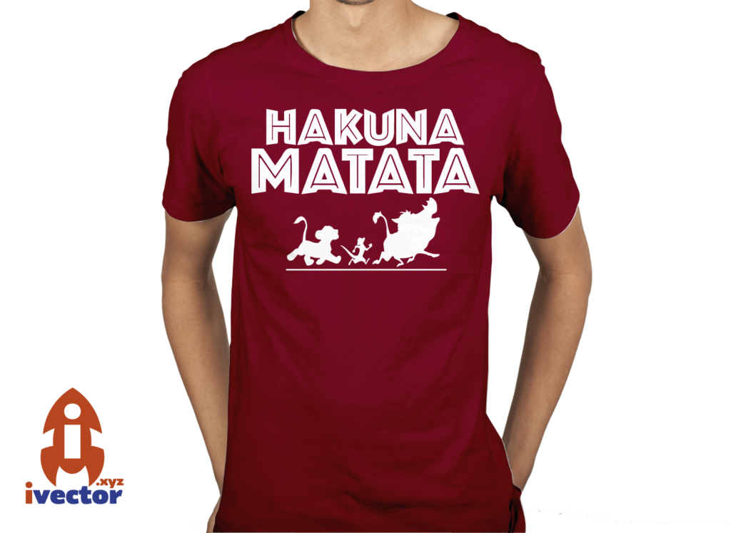 hakuna-matata-playera-8-1024x748 HAKUNA MATATA Vector Rey León