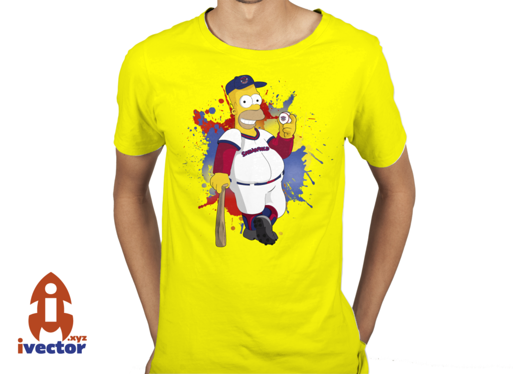 homero-beisbolista-playera-2-1-1024x748 Homero Beisbolista Isotopos Vector Eps