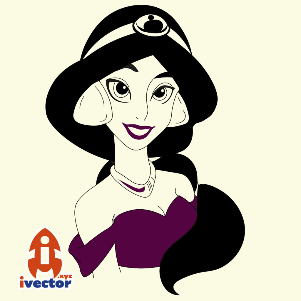 jazmin-corte-vinil2-01-1024x1024 Princesa Jazmín Corte Vinil Vector