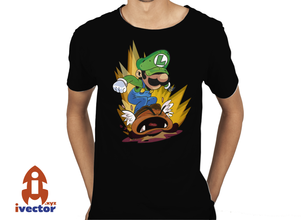 luigi-bros-anime-tortuga-eps-pdf-vector-playera1-1024x748 LUIGI BROSS TORTUGA VECTOR EPS SUPERMARIO
