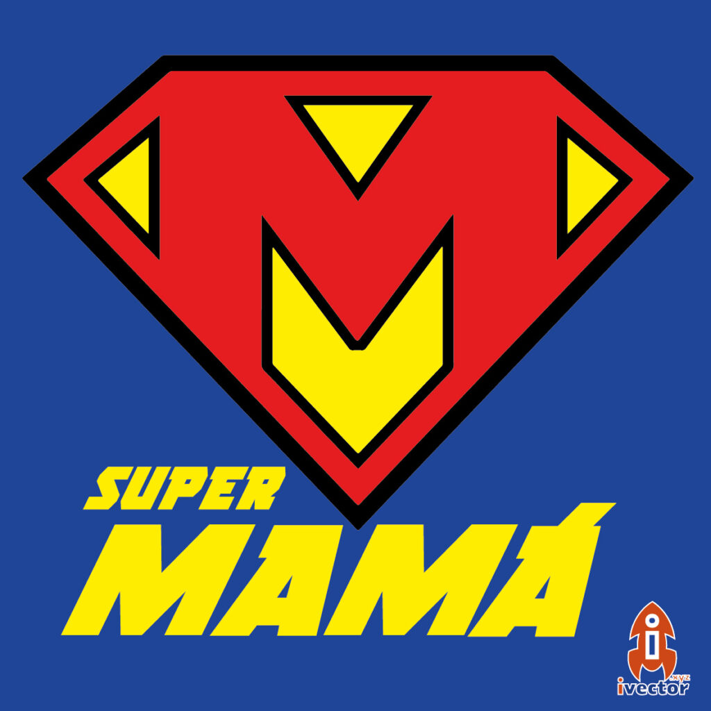 mama-es-la-reina-de-la-casa-01-1-1024x1024 Super Mamá logo Vector corte vinil Eps PDF