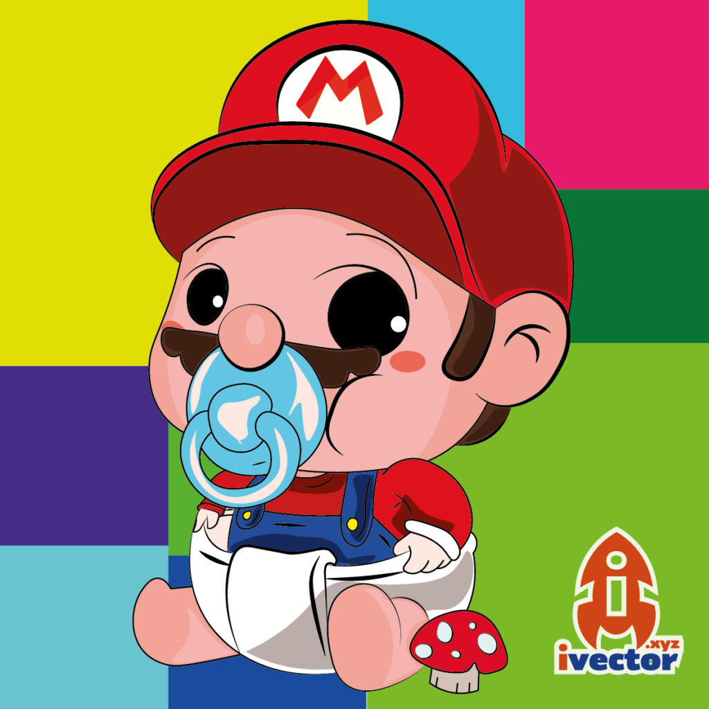 mario-baby-bros-01-1024x1024 Mario Baby Bros Vector Editable