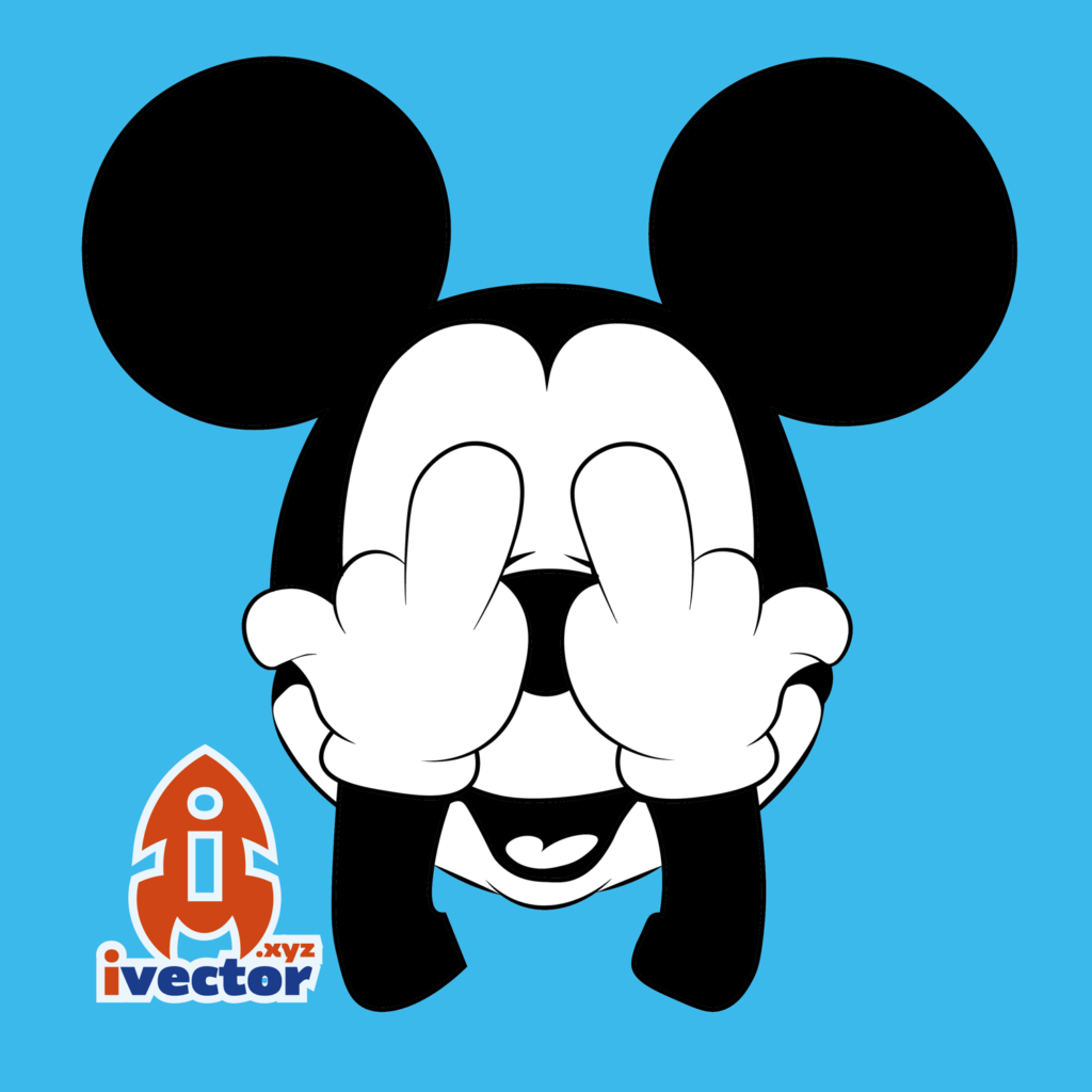 mickey-obseno-vector-eps-01-1024x1024 Mickey Mouse Seña Obcena vector