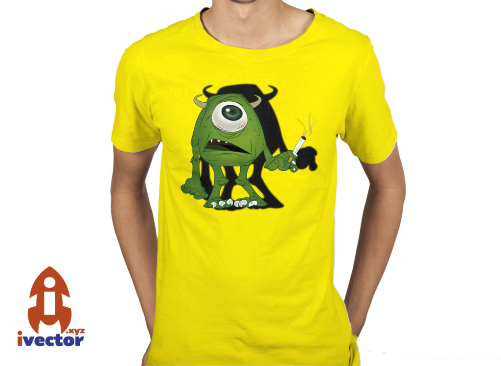 mike-wasosky-playera-3-1024x748 Mike Wazowski fumando vector eps PSD
