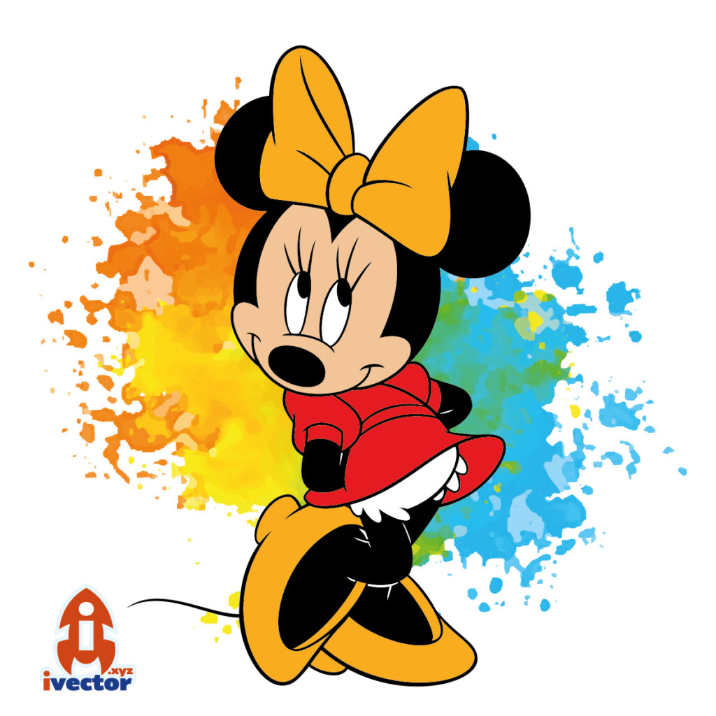 minnie-tinta-vector2-01-1024x1024 Minnie Mouse Linda Vector Eps