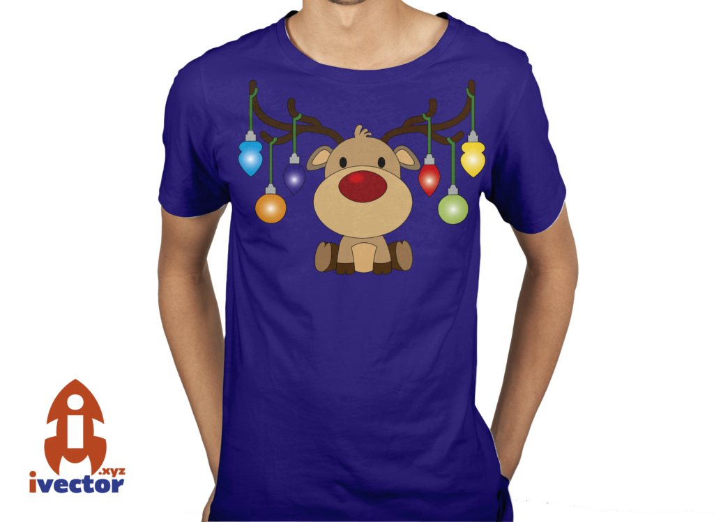 morado-1-1024x748 Reno con esferas navideñas vector editable EPS