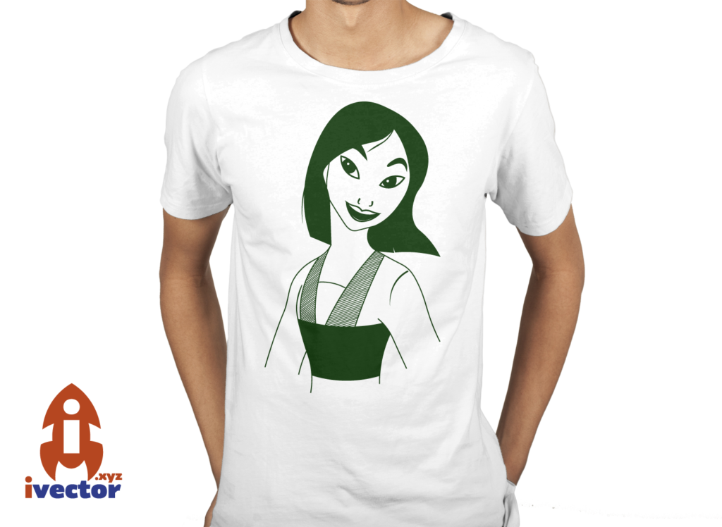mulan-corte-vinil-playera-2-1-1024x748 Princesa Mulan Corte Vinil Vector