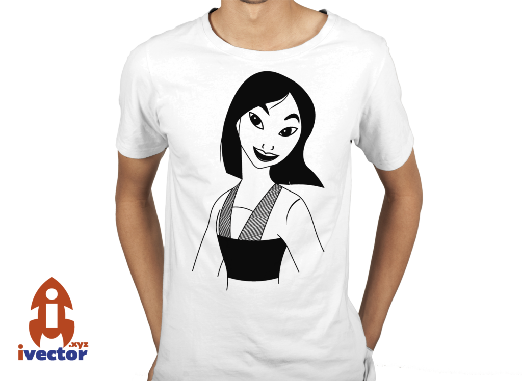 mulan-corte-vinil-playera-3-1-1024x748 Princesa Mulan Corte Vinil Vector