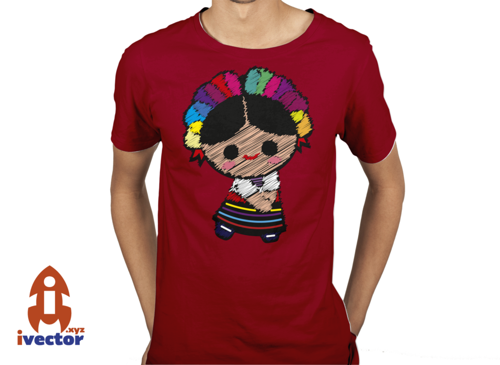 munequita-mexican-vector-eps-pdf-01-playera2-1024x748 Muñequita tradicional Meciana Viva México Eps Pdf
