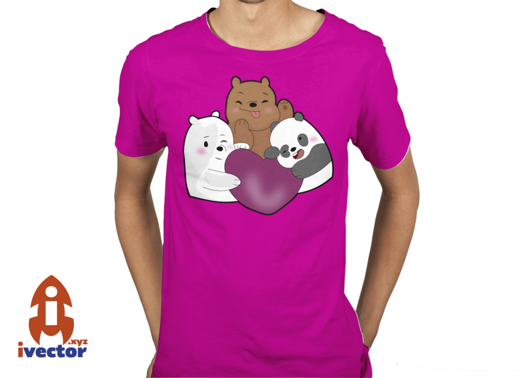osos-escandalosos-abrazando-corazon-playera-1-1024x748 Osos sosteniendo Corazón PDF Eps