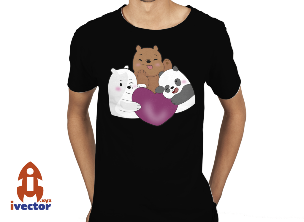 osos-escandalosos-abrazando-corazon-playera-3-1024x748 Osos sosteniendo Corazón PDF Eps