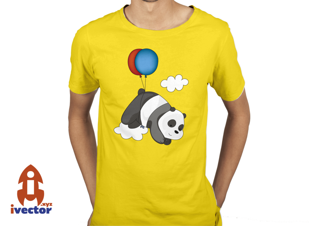 panda-flotando-con-globos-vector-playera-3-1024x748 Panda Flotando con globo vector eps PDF