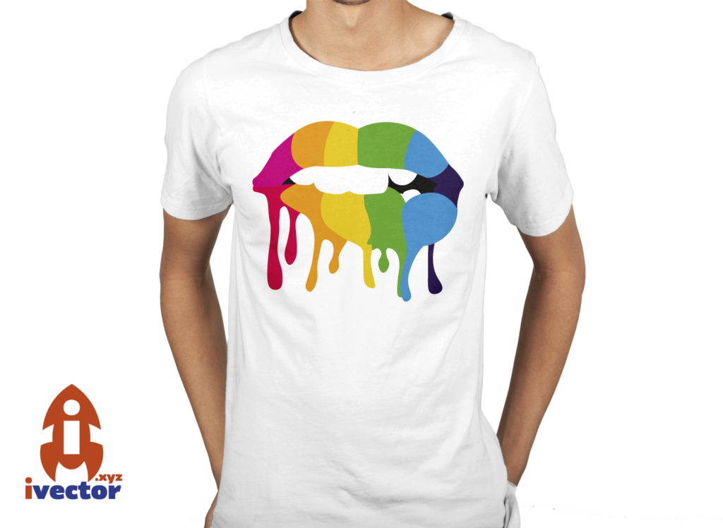 playera-beso-1-1024x748 Labios Coloridos vector corte vinil Eps PDF