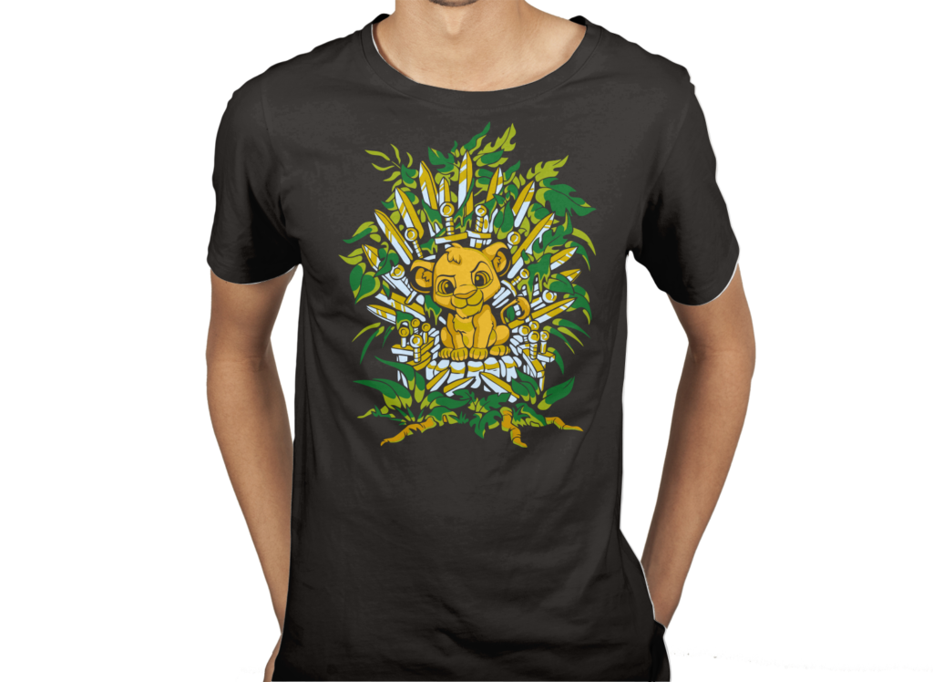 rey-leon-vector-playera-1-1024x748 Rey Leon Simba Hojas corte vinil Eps Pdf