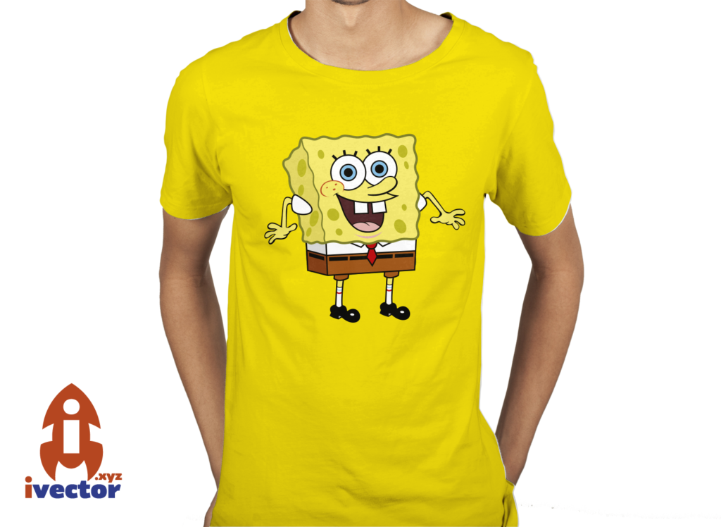 sponge-bob-vector-playera-2-1024x748 SpongeBob Personajes vector Eps PDF