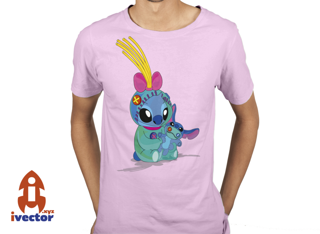 stitch-muneco-playera-3-1024x748 Stitch muñeco disfrazado vector