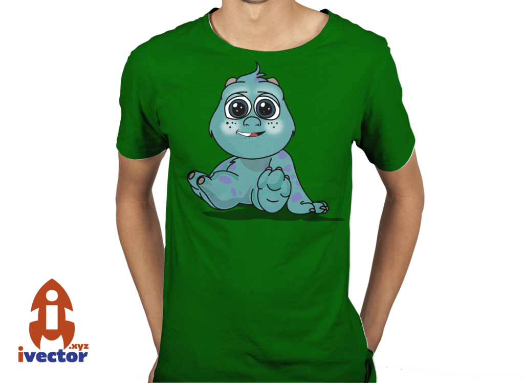 sullyvan-bebe-playera2-1024x748 Sullivan adorable bebe vector Eps PDF