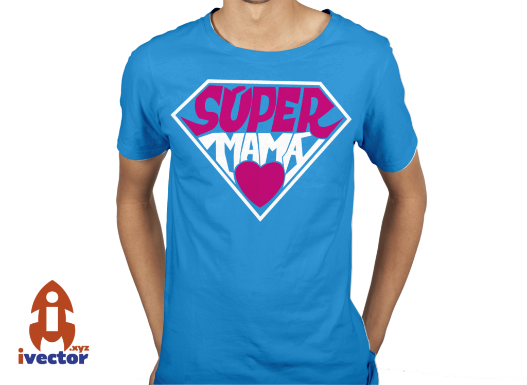 super-mama-corazon-playera-4-1024x748 Súper Mamá Corazón vector Eps PDF