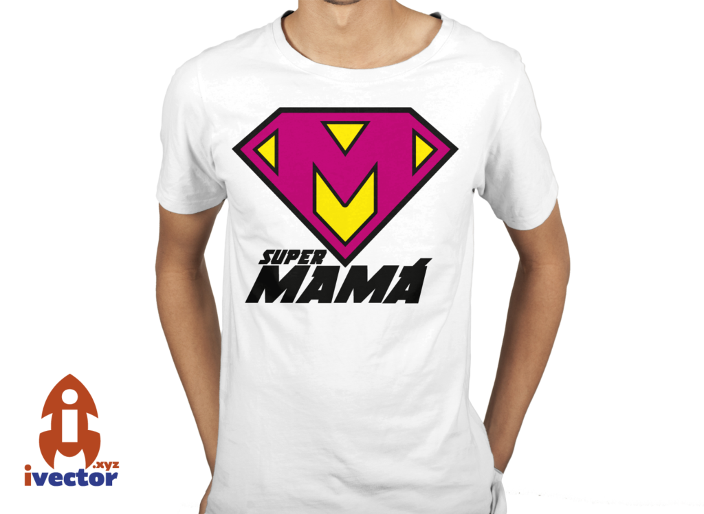 super-mama-playera-4-1024x748 Super Mamá logo Vector corte vinil Eps PDF