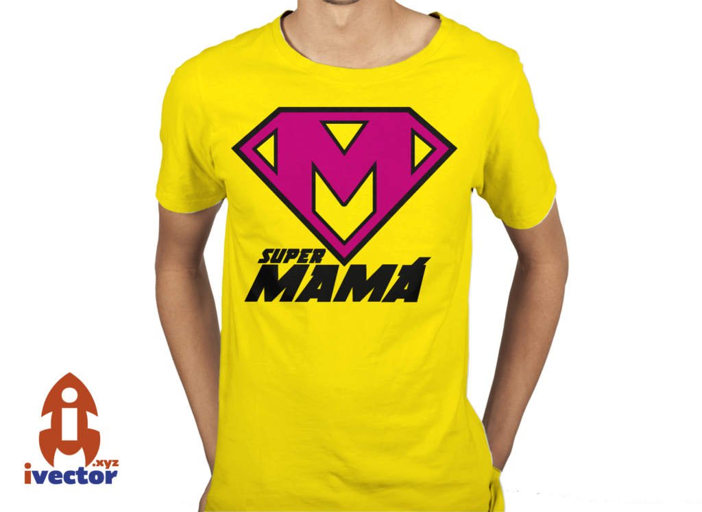 super-mama-playera-5-1024x748 Super Mamá logo Vector corte vinil Eps PDF