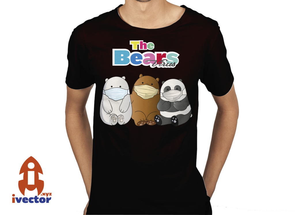 the-bears-virus-negro-1024x748 OSOS ESCANDALOSOS CUBREBOCAS VECTOR EPSP