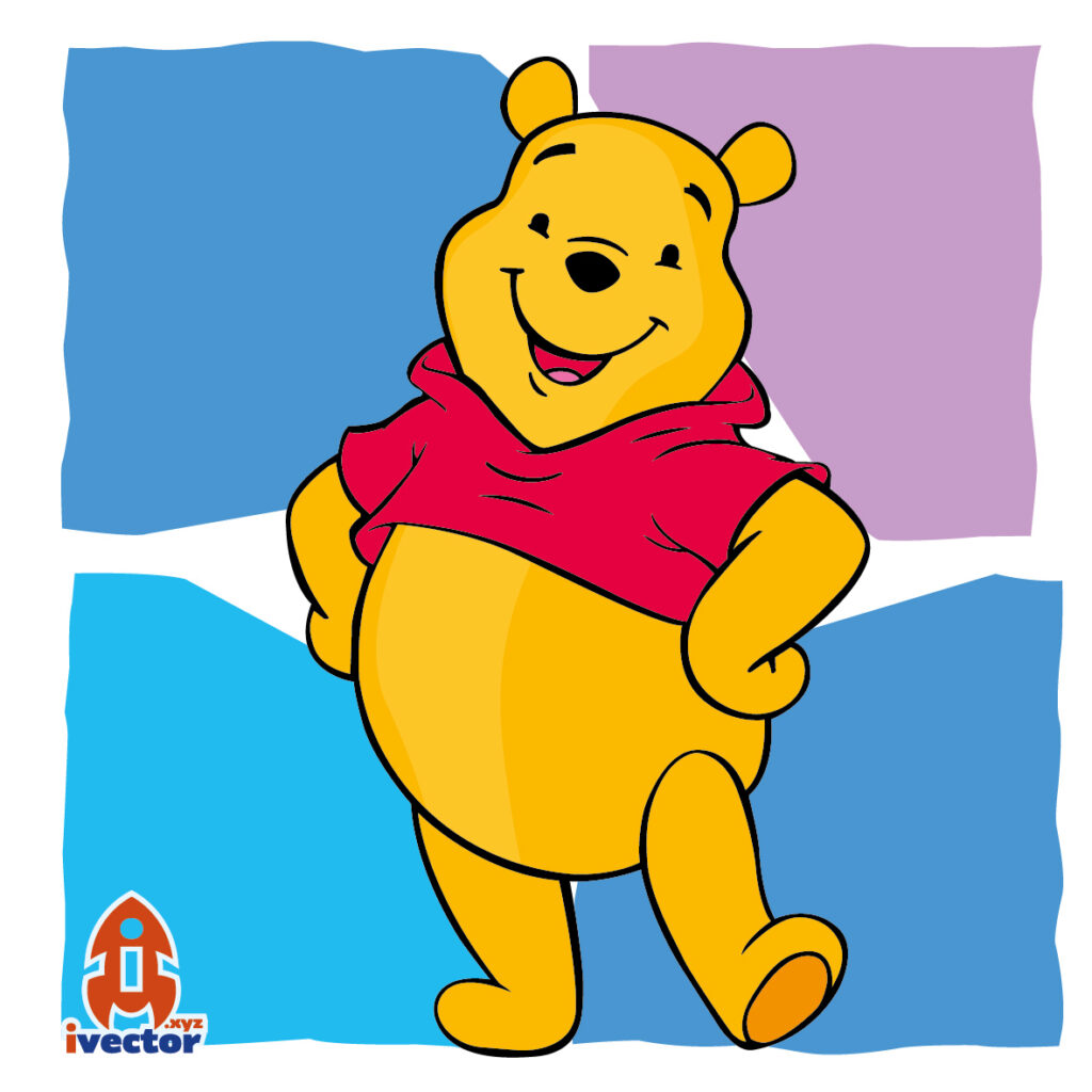 winnie-pooh-vector-01-1024x1024 Winnie Pooh sonriente vector eps