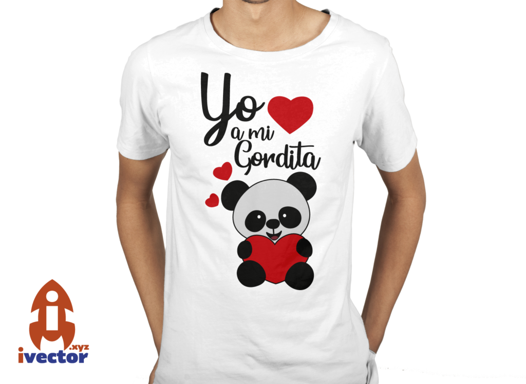 yo-amo-a-mi-gordita-1024x748 Osos Yo amo  a Mi Gordito/a Vector Eps