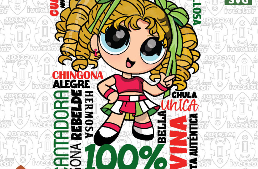 100% Mexicana – Diseño Colorido de Orgullo y Tradición