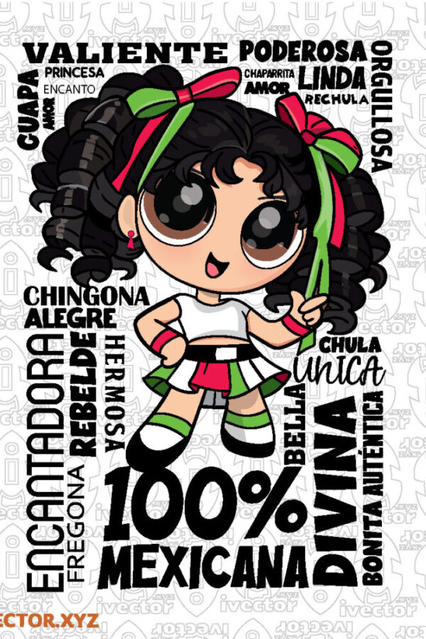 100-Mexicana-–-Diseno-Colorido-con-Palabras-y-Orgullo-Mexicano_Mesa-de-trabajo-1d-600x900 VECTORES Y RECURSOS