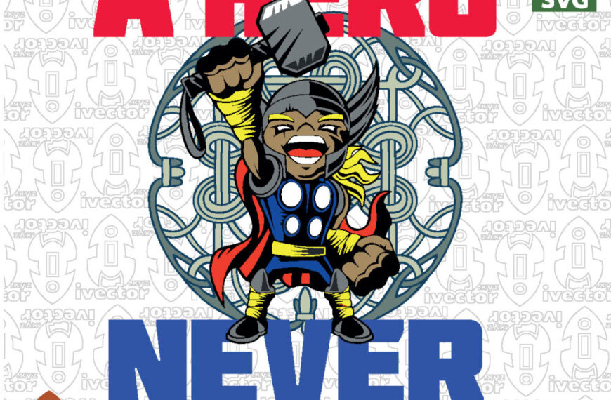 Vector de Héroe Nórdico Estilo Chibi | Archivo Editable EPS, SVG, PNG y PDF para Estampados y Sublimación