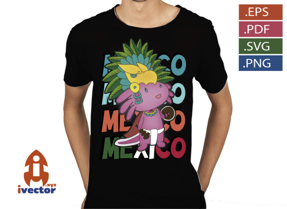 AJOLOTE-MEXICO-VECTOR-EDITABLE-EPS-p1 AJOLOTE MEXICO VECTOR EDITABLE EPS