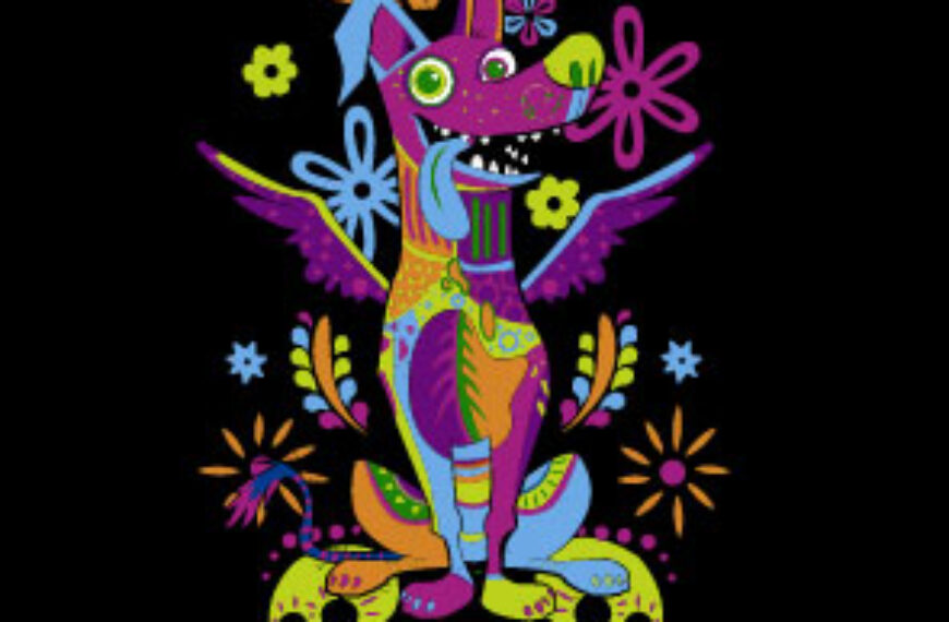ALEBRIJE COCO PERRO EPS PDF EDITABLE