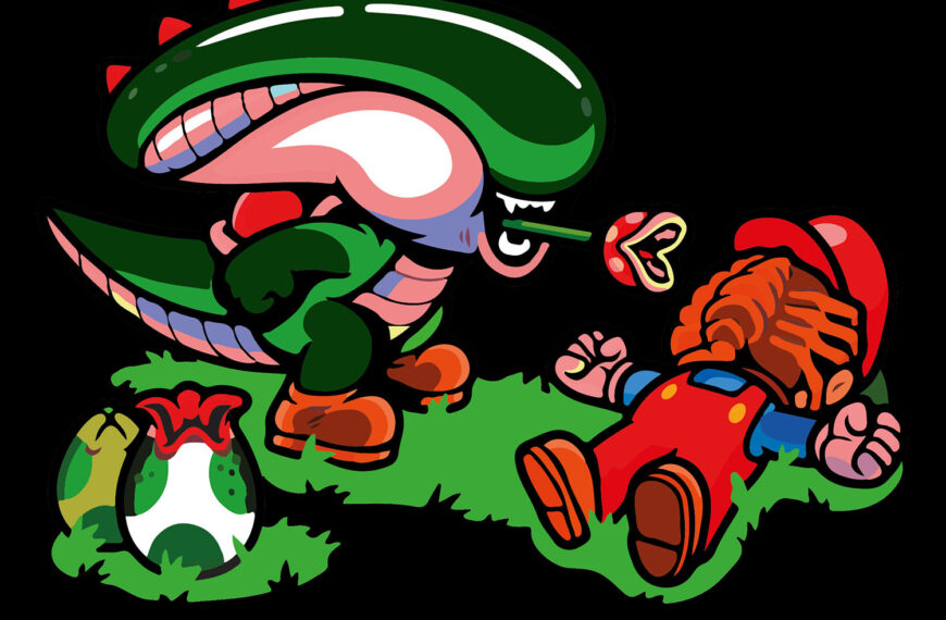 ALIEN MARIO BROS VECTOR EPS PDF EDITABLE