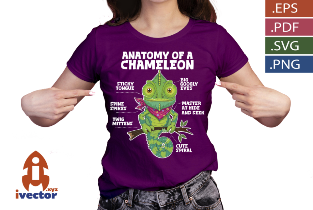 ANATOMY-CHAMELEON-LETRAS-BLANCAS_P3 ANATOMY CHAMELEON LETRAS BLANCAS