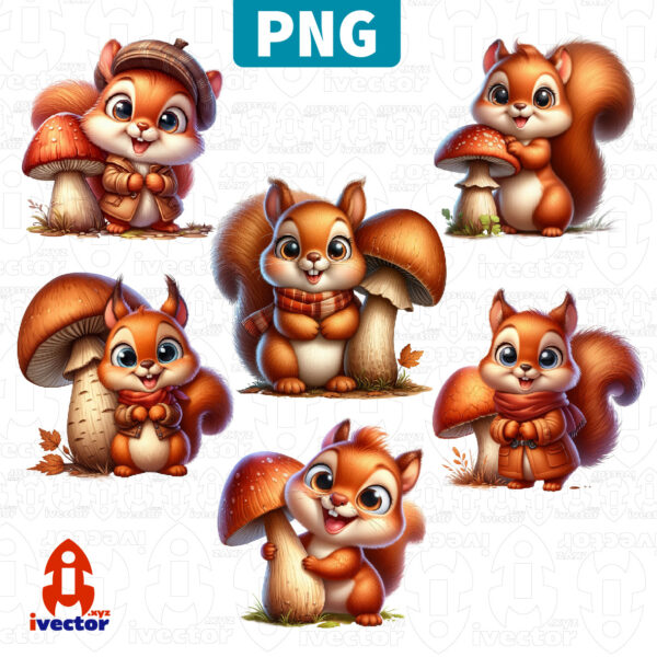 ARDILLA-CON-HONGO-ALTA-CALIDAD-PNG-01-600x600 Ivector - Recursos Ilimitados DTF