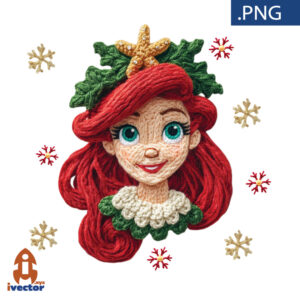 ARIEL-PRINCESA-DISNET-CROCHET-ALTA-CALIDAD-300x300 VECTORES Y RECURSOS