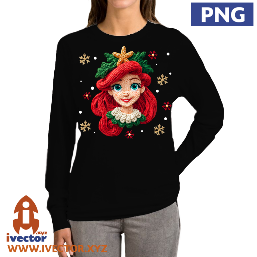 ARIEL-PRINCESA-DISNET-CROCHET-ALTA-CALIDADP3 ARIEL PRINCESA DISNEY CROCHET ALTA CALIDAD