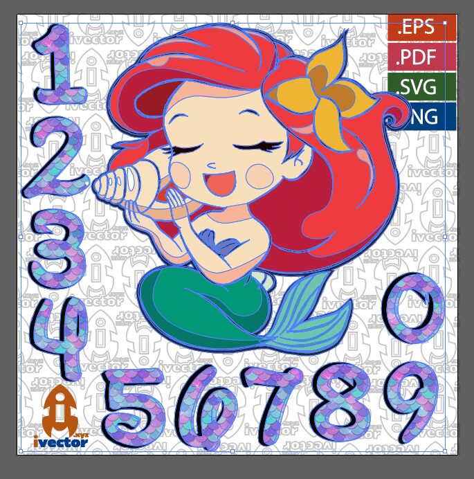 ARIEL-SIRENITA-CUMPLEANOS-EPS-PDF-VECTOR_Mesa-de-trabajo-2 ARIEL SIRENITA CUMPLEAÑOS EPS PDF VECTOR